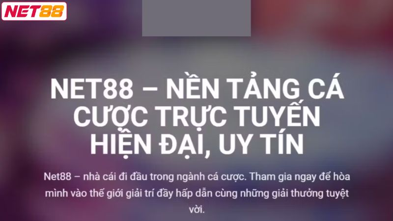 Thiết kế trang web thân thiện để giải đáp Net88 có uy tín không